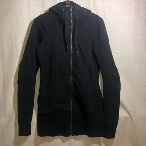 Lululemon Women’s Black Scuba Hoodie size 6